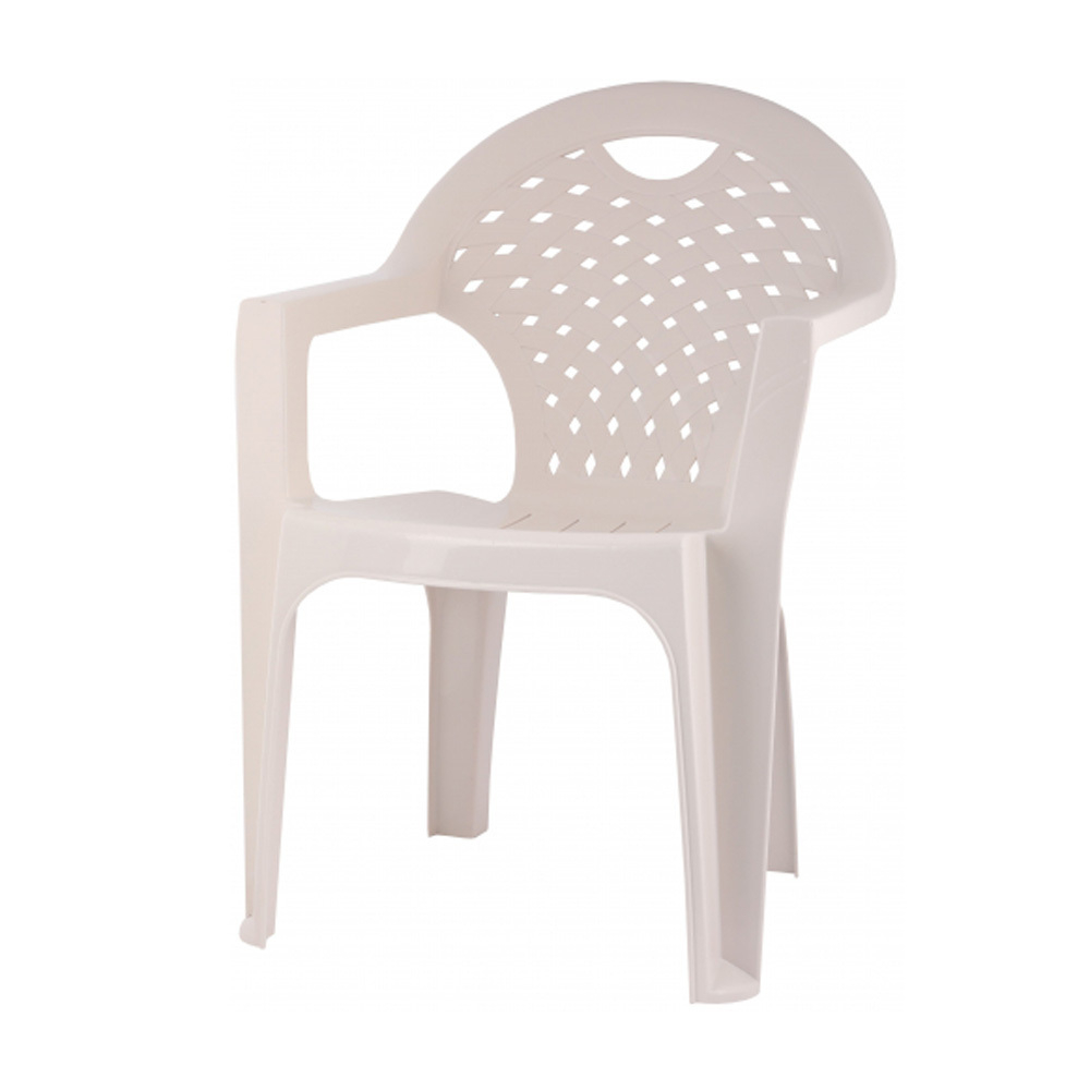 Кресло пластиковое, бежевый