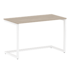Home Office Стол письменный VR.SP-2-118 Дуб Аттик/Металл Белый 1180*600*750