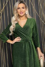 Платье Сияющий выход (зеленое) П12043 LT Collection (Акция)