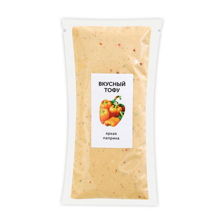 Тофу, Яркая паприка