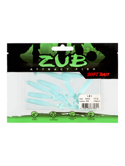 Приманка ZUB-IZI  50мм(2")-10шт, (цвет 502) голубой