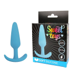 Голубая анальная втулка 9,5см Bior Toys Sweet Toys ST-40168-12