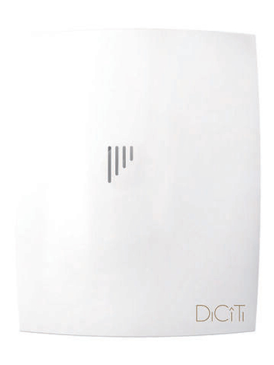 Вентилятор накладной BREEZE D125 обр.клапан MRH DICITI