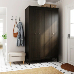 Гардероб - IKEA IDANÄS /ИДАНАС ИКЕА, 211х121х59 см, коричневый