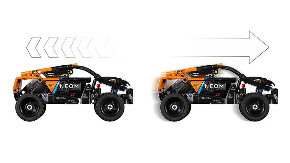 Конструктор LEGO Technic 42166 Гоночный автомобиль NEOM McLaren Extreme E