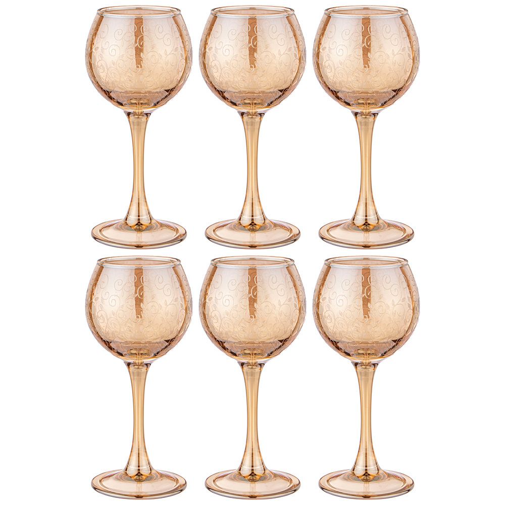 НАБОР РЮМОК ИЗ 6 ШТ. "МЕДОВЫЙ ВЕСЕННИЙ" 65 МЛ