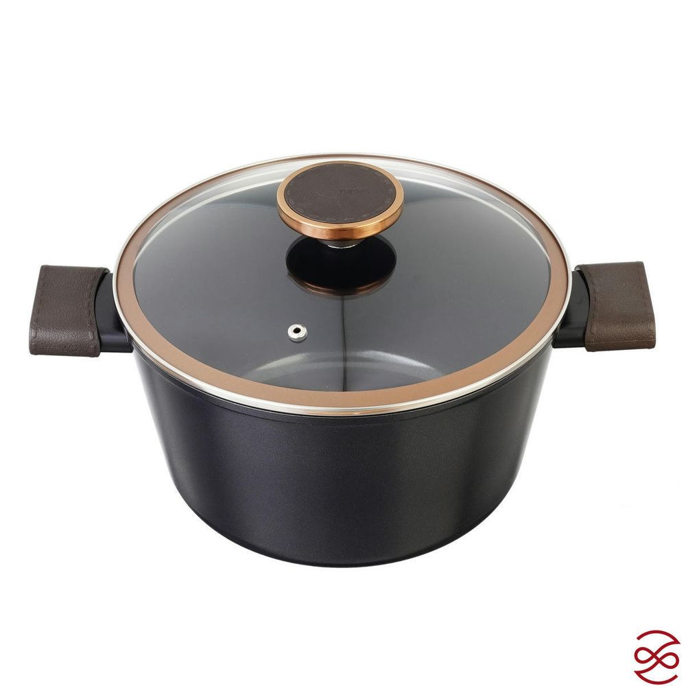 Кастрюля со стеклянной крышкой Neoflam Noblesse 4,8 л, 24 см (индукция)