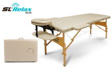 Массажный стол Delux Бежевый УЦЕНКА №113