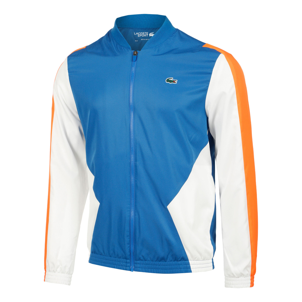 Мужские теннисные Костюмы Lacoste Tracksuit Men - Blue, Orange