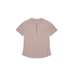 Футболка Blue Monte Henry's Short-Sleeved T-Shirt "Yunzhi Brown" Women's