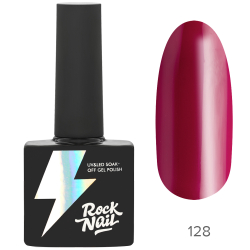 Гель-лак RockNail Basic 128 Very Berry, 10мл.