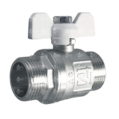 Кран шаровой STI ШШ бабочка 25