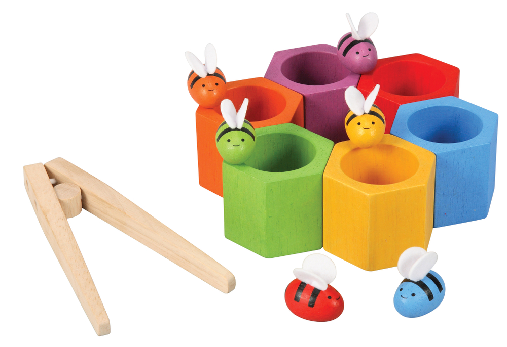 Развивающая игра "Игра Пчелки", PLAN TOYS