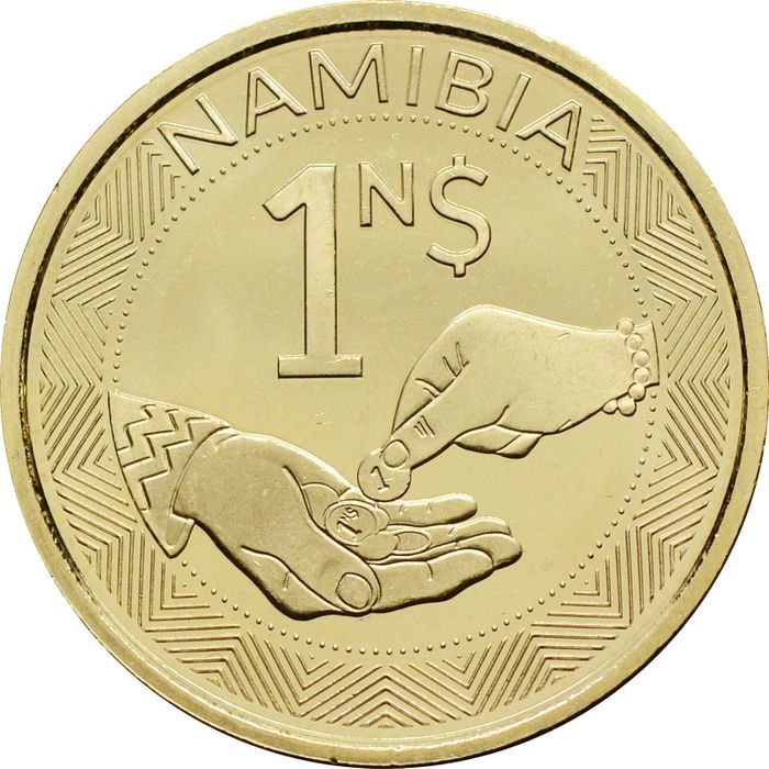 1 доллар 2025 Намибия