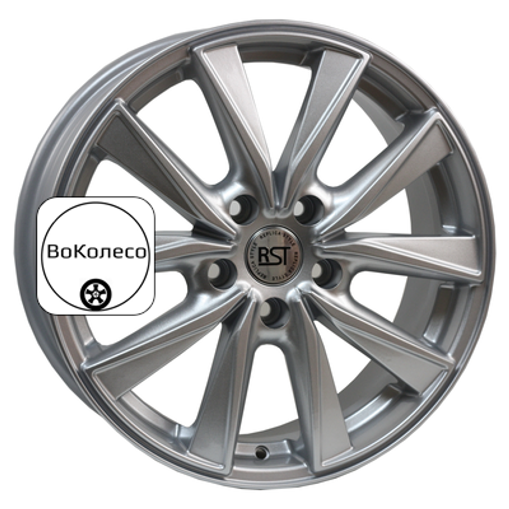 7x17/5x108 ET50 D63,4 R057 (Focus) Silver RST
