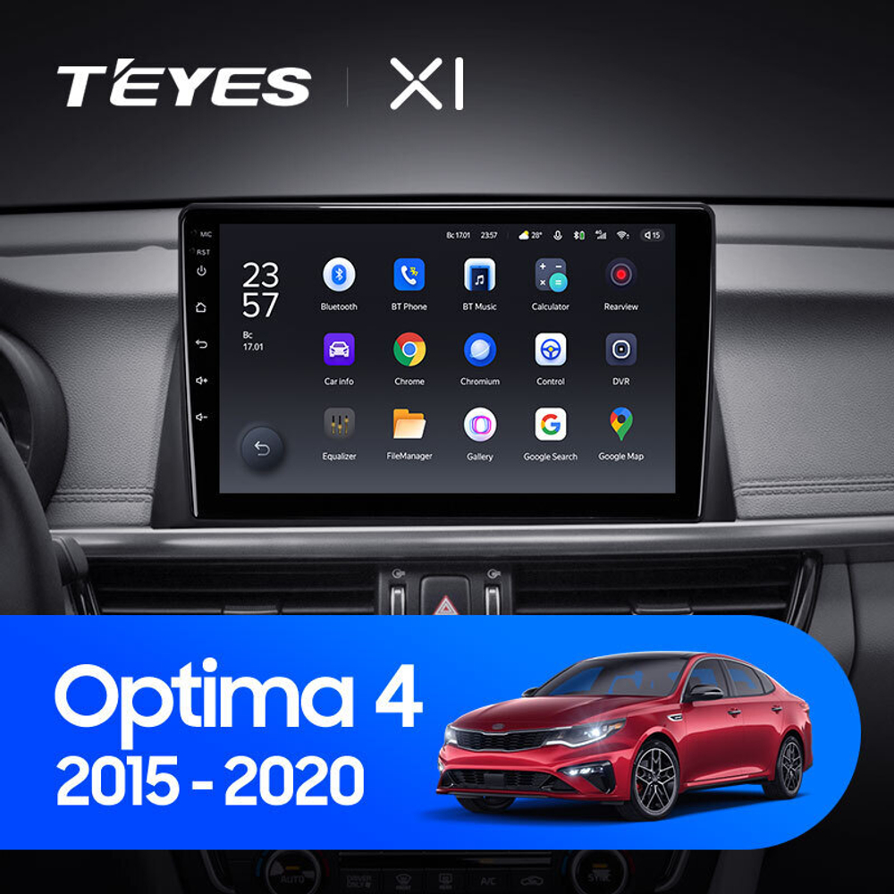 Teyes X1 10.2" для KIA Optima/K5 2015-2020