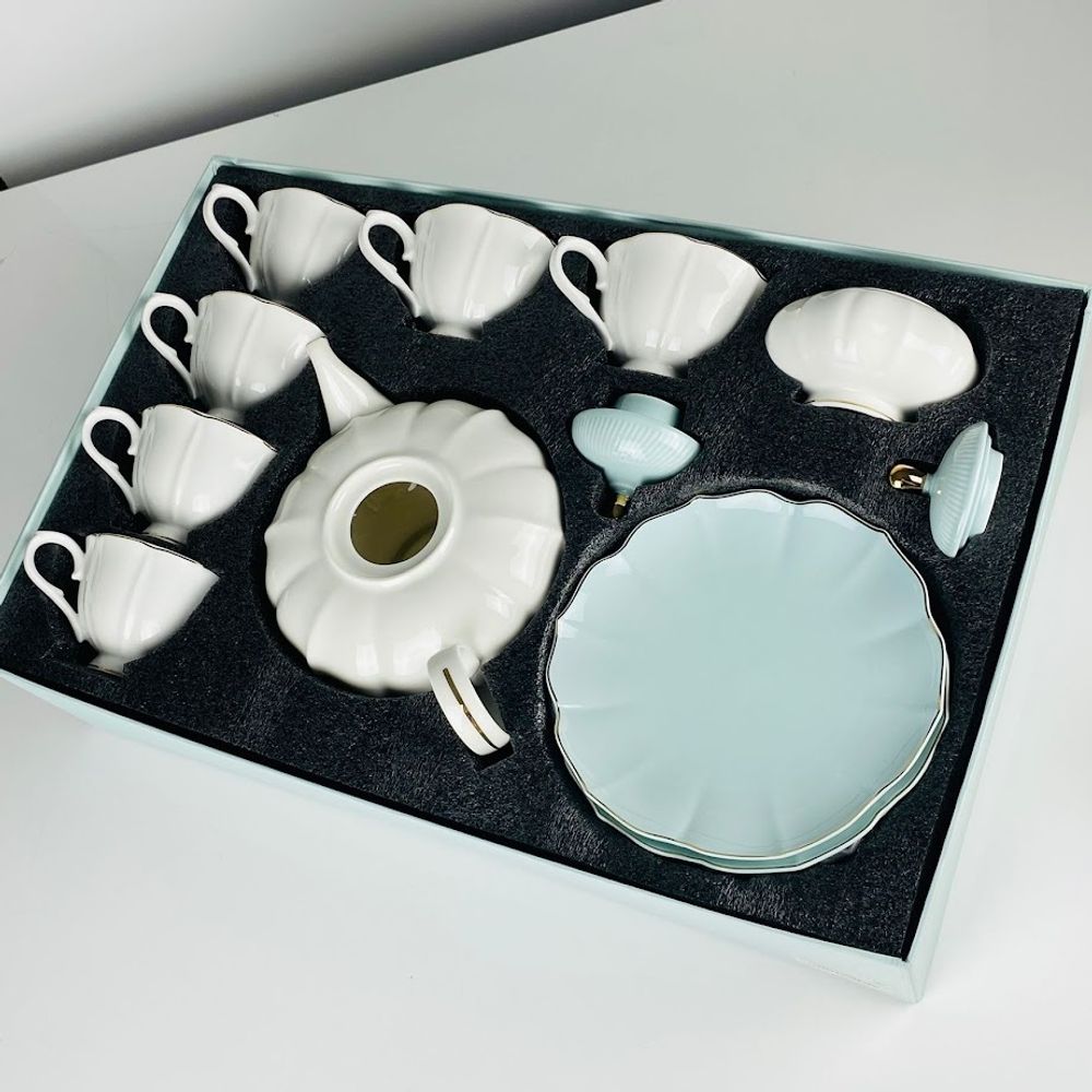 Lenardi 133-412 Чайный сервиз 22пр.280мл в под.уп.(х2)Фарфор