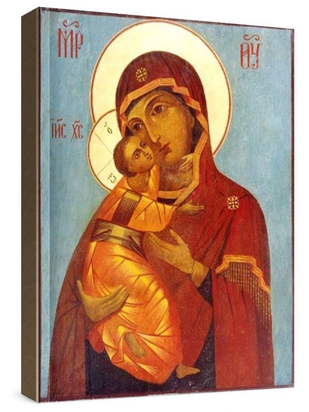 Владимирская икона БМ (рукописная на заказ)