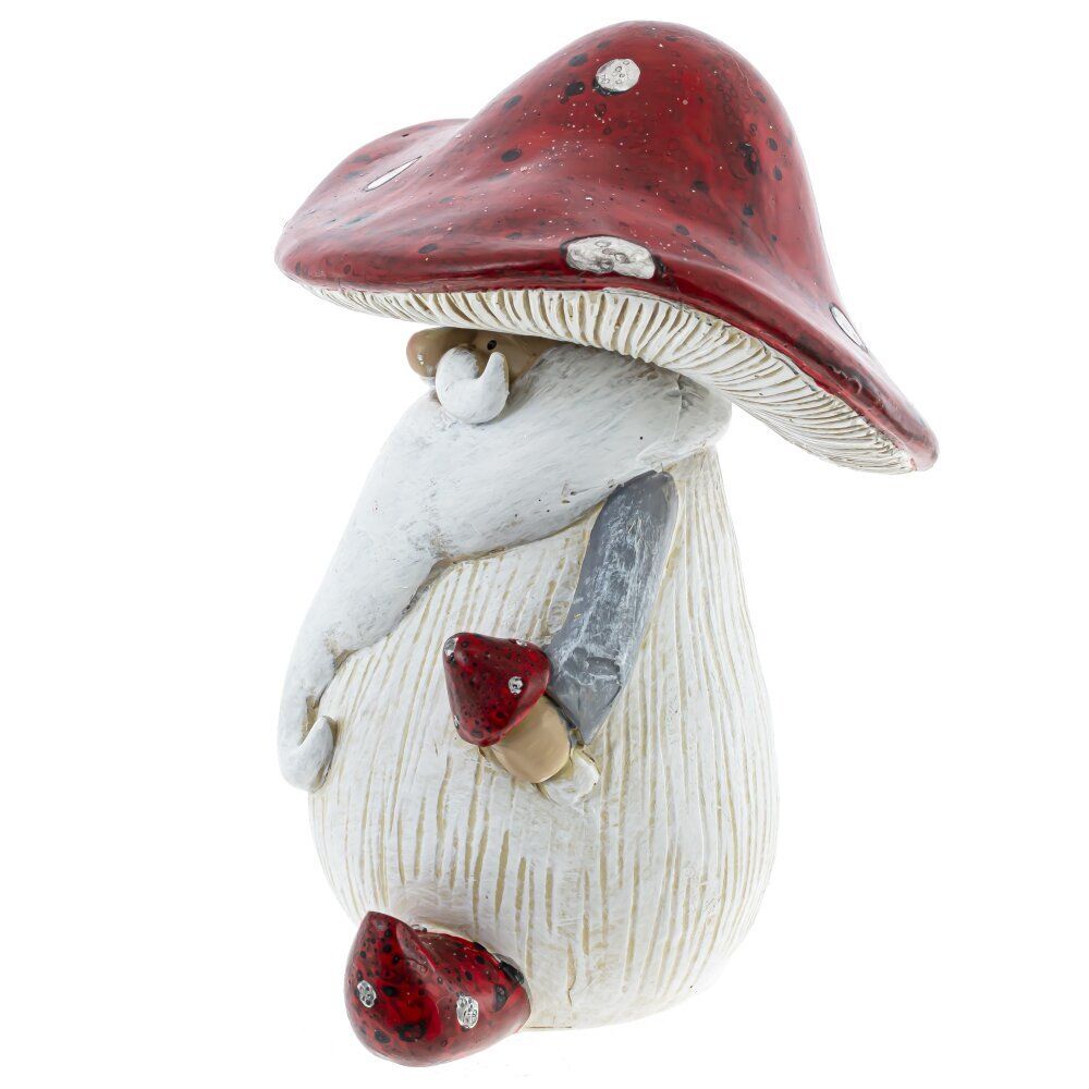 GAEM Фигурка декоративная "Гриб", L11 W10 H15 см