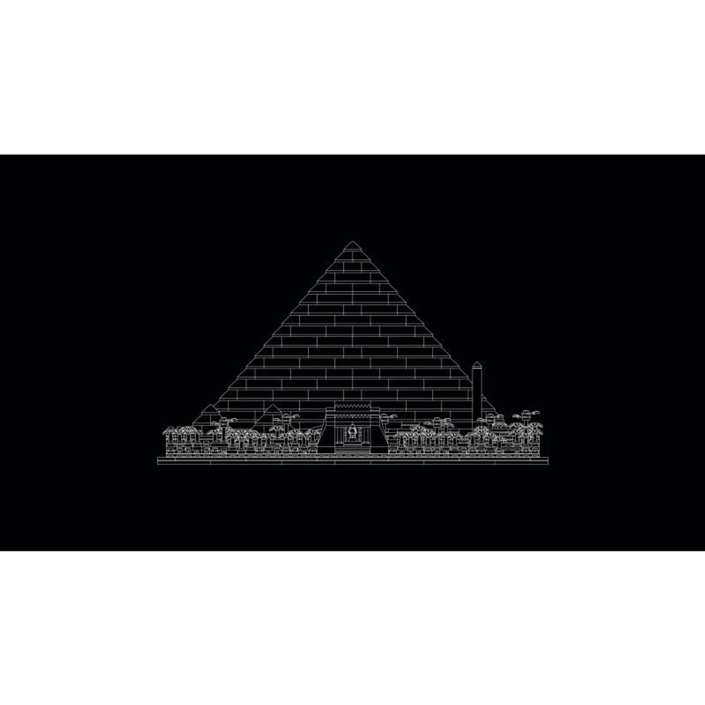 Конструктор LEGO Architecture - Пирамида Хеопса 21058