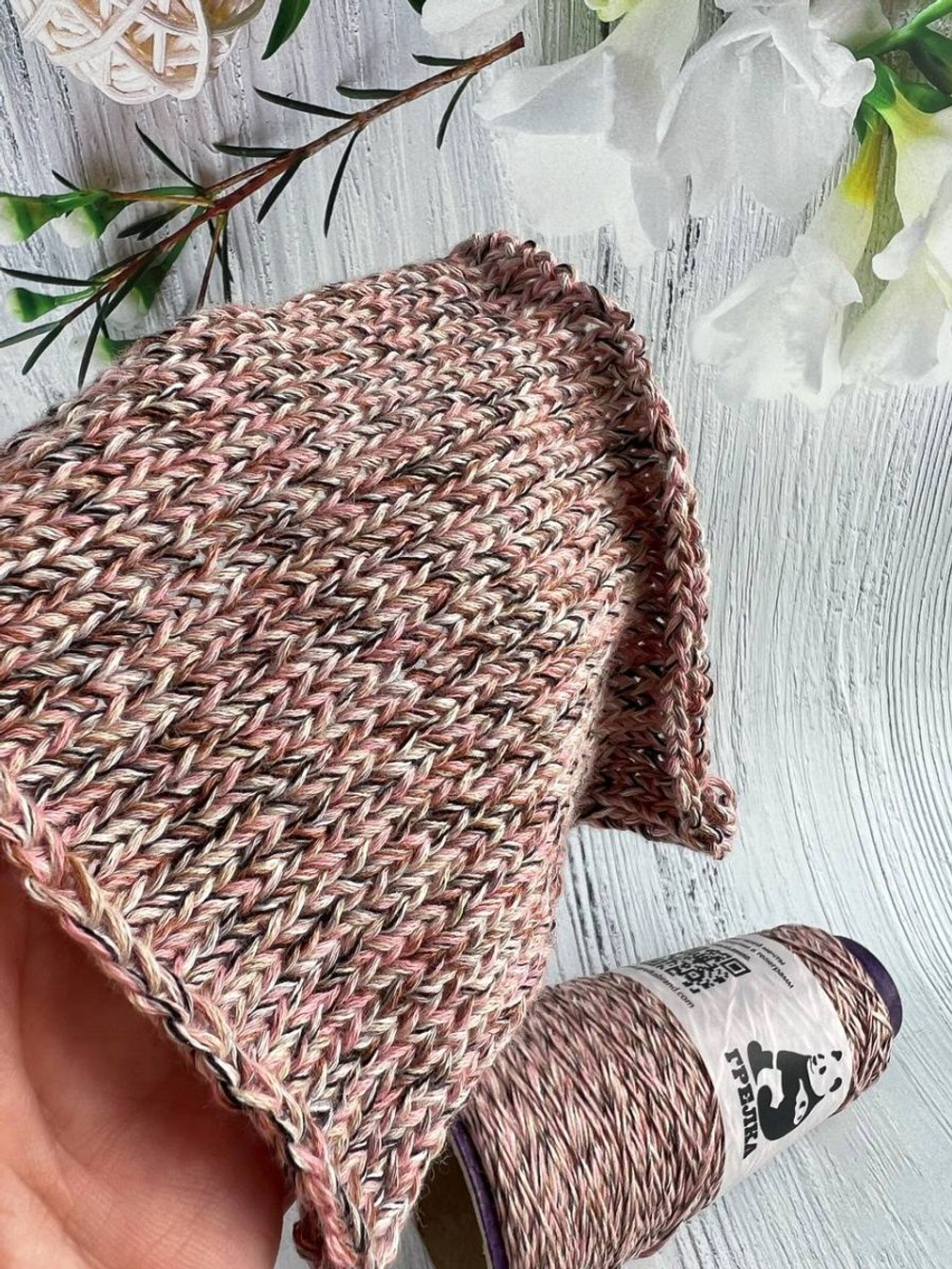 Пряжа для вязания хлопковая