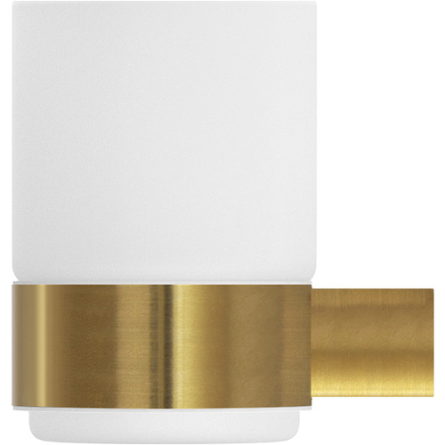 Стакан для зубных щеток Cezares Stylus STYLUS-TUMS-BORO Брашированное золото