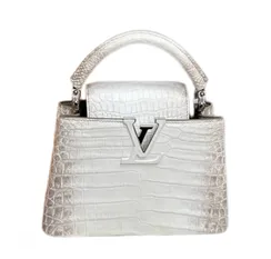 Сумка Louis Vuitton Capucines Mini белый