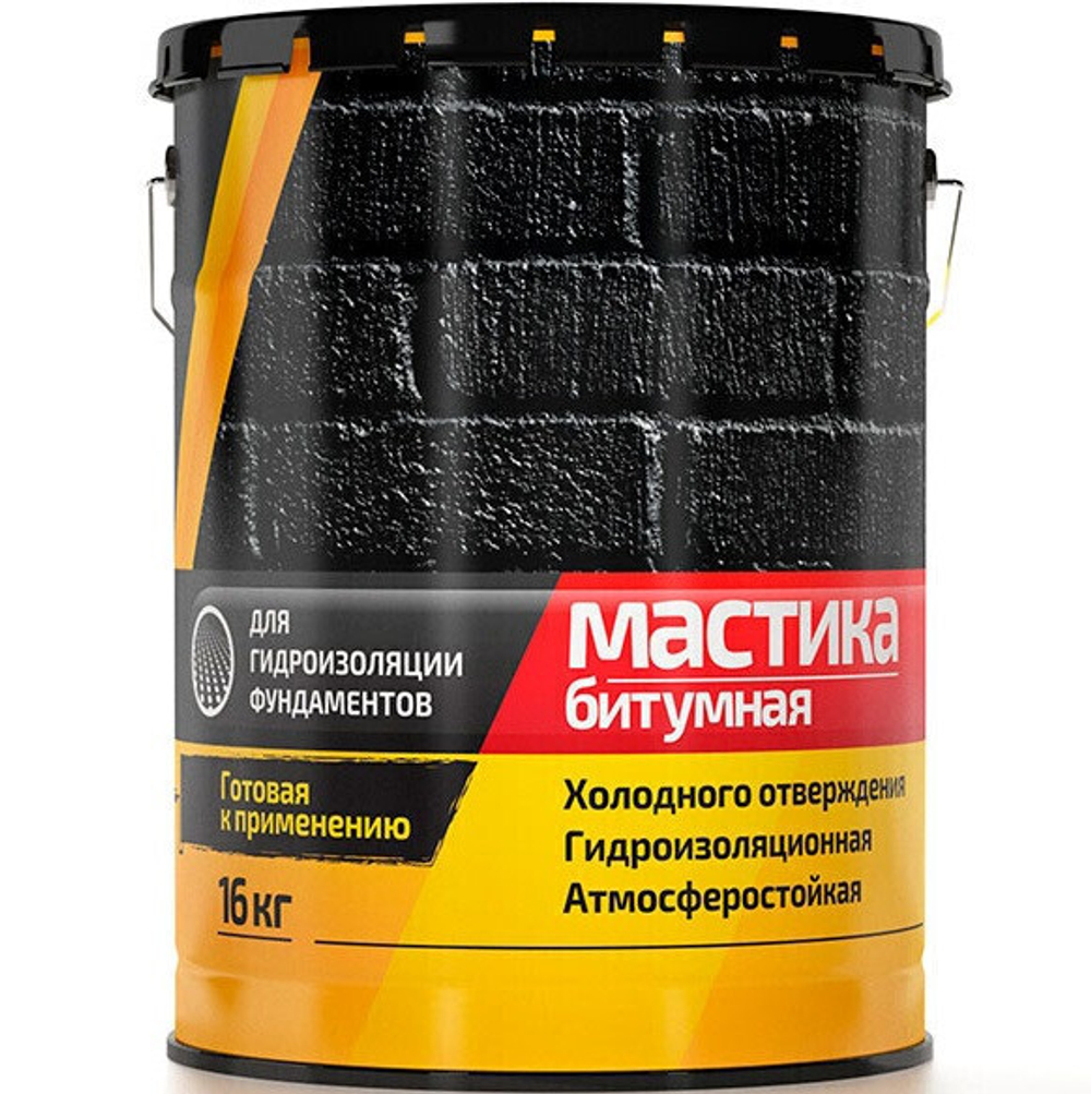 Мастика гидроизоляционная Profilux битумная 16 кг