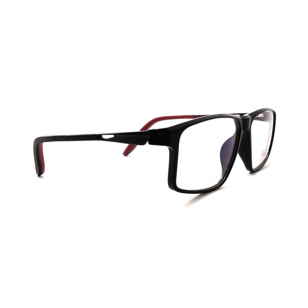 Оправа прямоугольная Ageless 510775 ZX-01 черно-красная