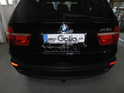 Фаркоп оцинкованный Galia B017A для BMW X5 2007-2013, 2013-2018, BMW X6 2014-(паспорт и сертификат в комплекте)(без электрики)