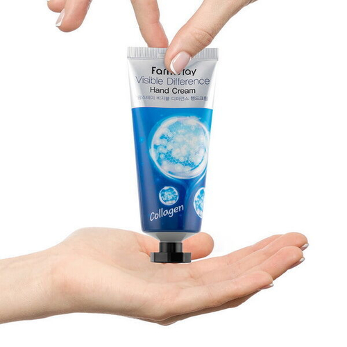 Крем для рук с коллагеном FarmStay Visible Difference Collagen Hand Cream, 100г