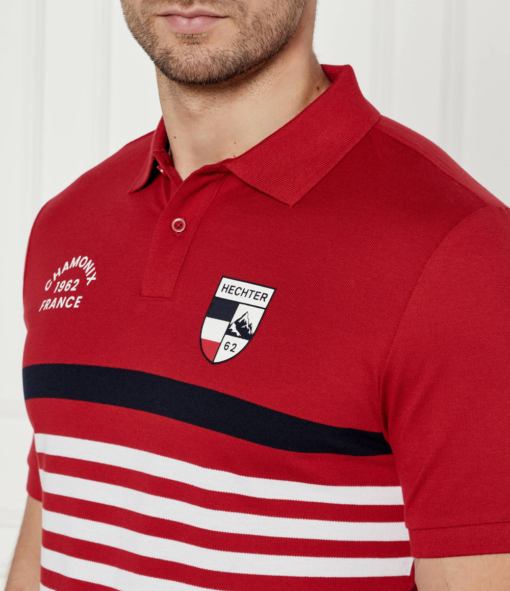 Поло Hechter Paris - красный(74022-142931)