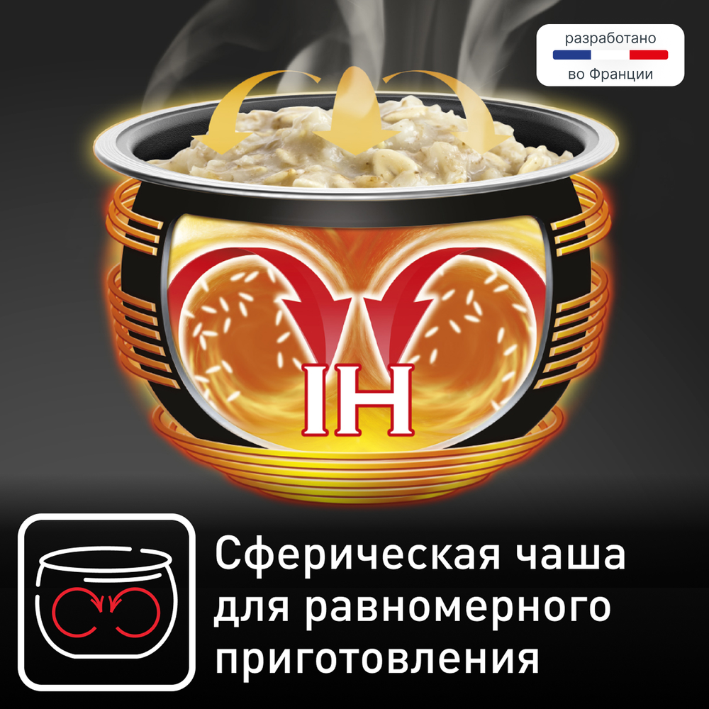 Мультиварка с индукционным нагревом Tefal ExpertCook RK802B32