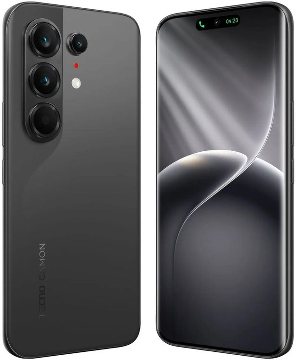 6.78" Смартфон TECNO Camon 50 Ultra 5G 12/256Gb,  NFC,  AMOLED,  144Гц,  6500мAч,  черный