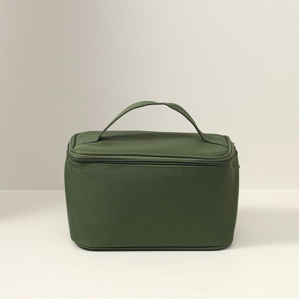 Термосумка для ланч-бокса/косметики/лекарств Smart Picnic, S, темно-зеленая