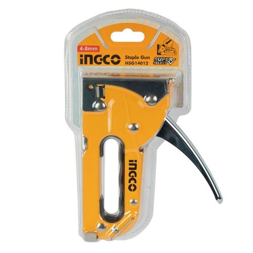 Степлер скобозабивной 4-8 мм, металлический корпус, тип 53 INGCO
