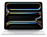 Клавиатура Apple Magic Keyboard with Trackpad для iPad Pro 11 (2024) русская (нейлон с подставкой) (белый) (MWR03)