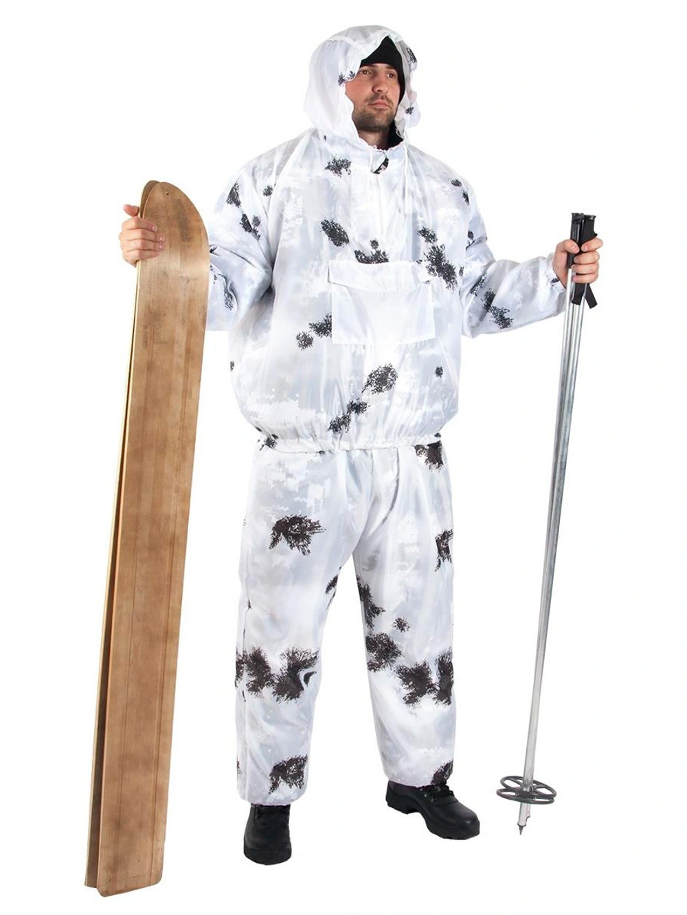 Костюм маскировочный Helios, цвет белый бязь, размер 60-64/182-188 (HS-KM-B-60-64)