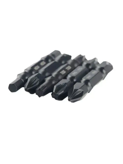 Набор бит двухсторонних 5 шт S2 PH1 x PH2 PZ1 x PZ2 PH3хPZ3 Tx25 x Tx30 Hex4 x Hex5 50 мм RAGE by VIRA