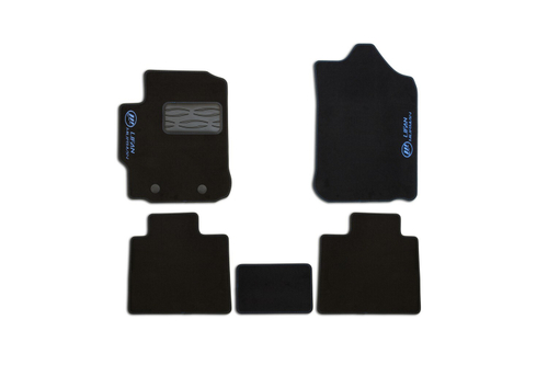 Коврики в салон для c логотипом LIFAN Murman, 2017-, седан, 5 шт. (текcтиль) 1GFN01