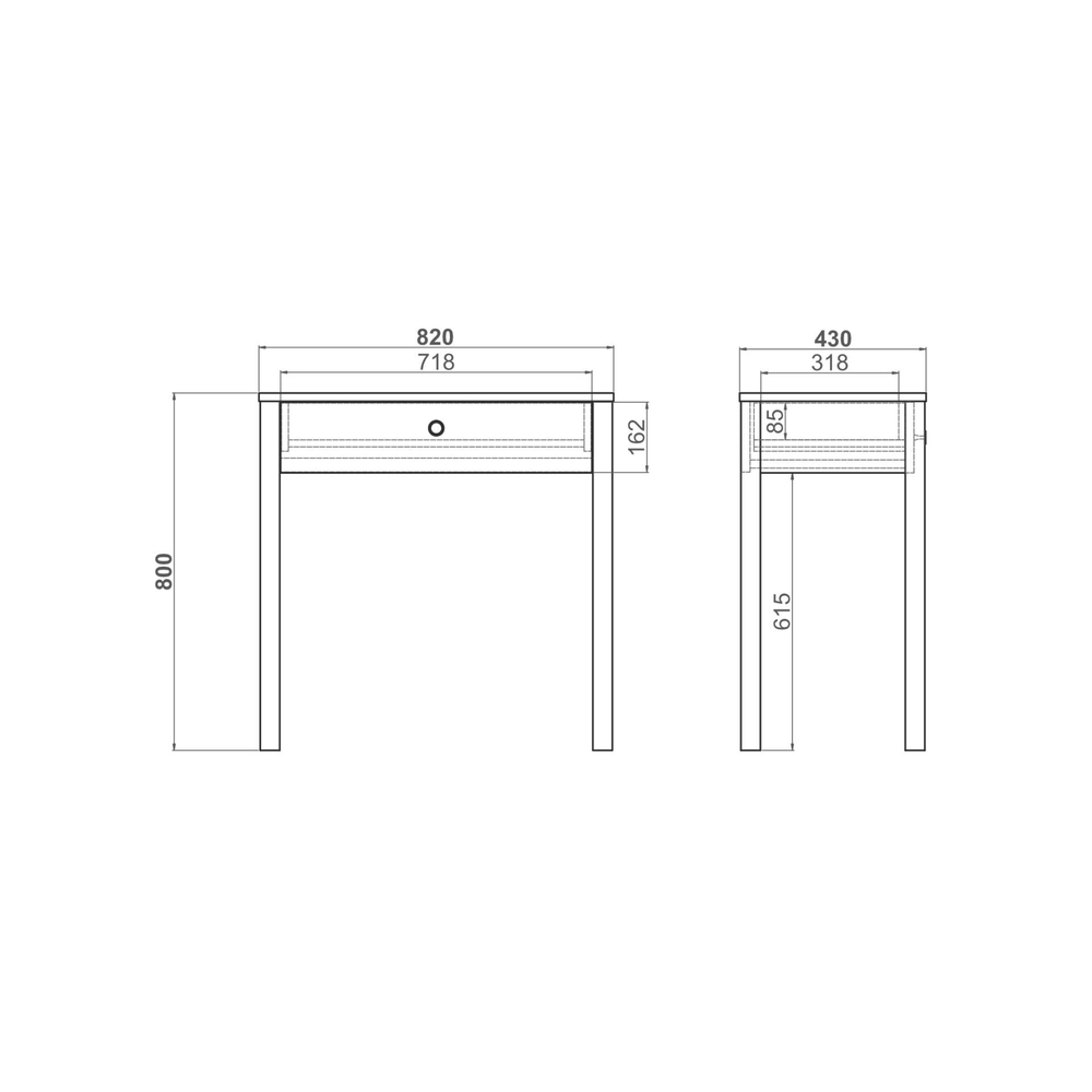 Консольный стол BERGEN BG020