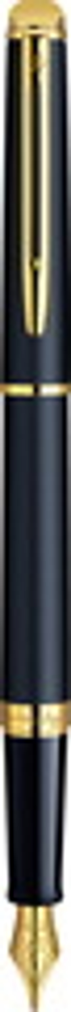 Перьевая ручка Waterman Hemisphere, цвет: MattBlack, перо: F