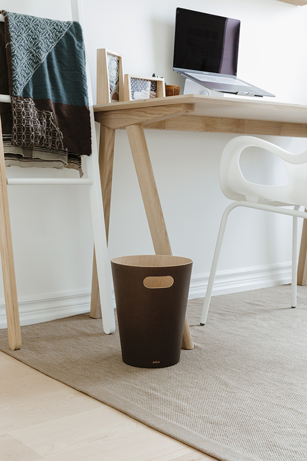 Корзина для мусора Woodrow эспрессо, Umbra