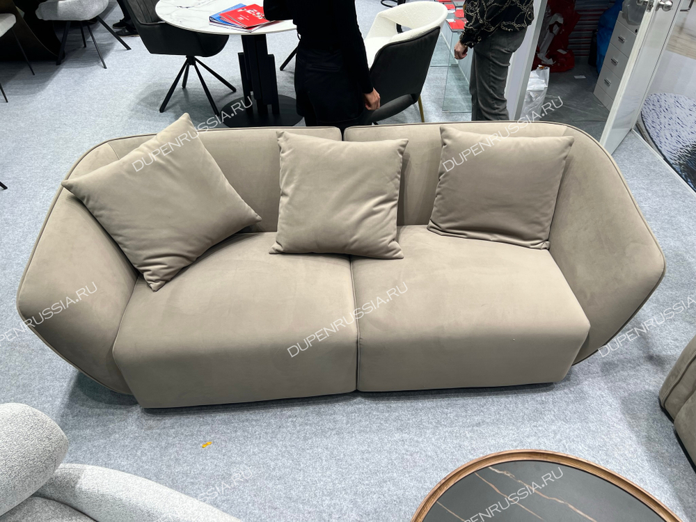 Диван ROCKS SF024 (3-х местный)  бежевый 5100-5