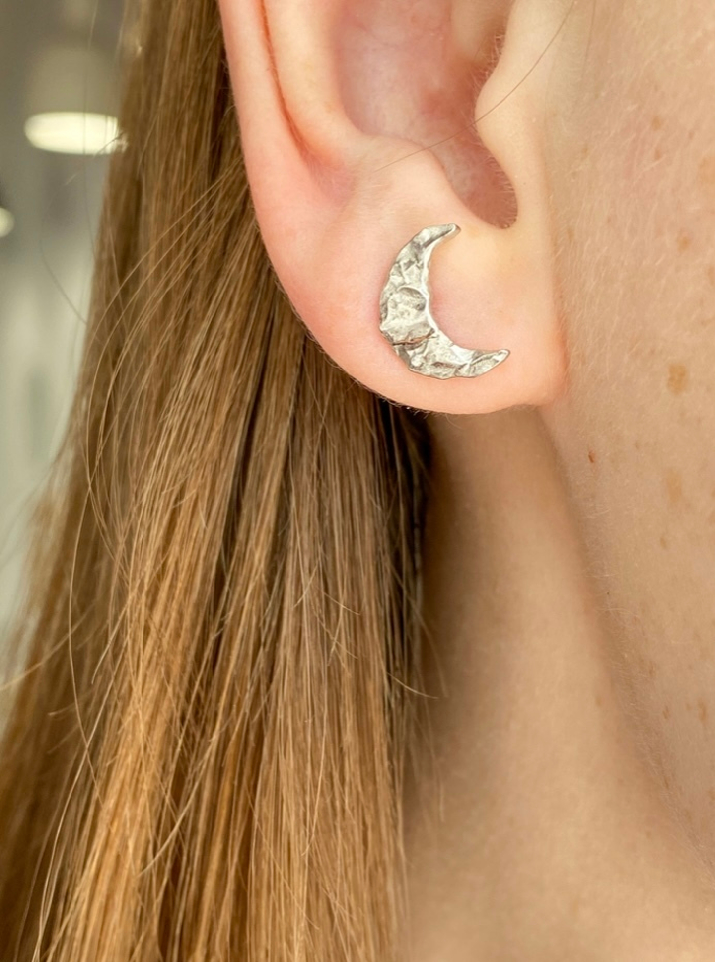 Ассиметричные серьги-пусеты созвездие Folio