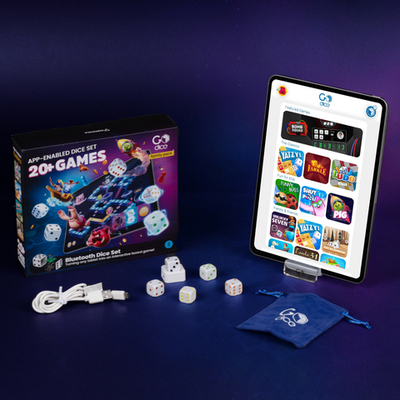 Интерактивная семейная настольная игра - GoDice Set 5 Particula