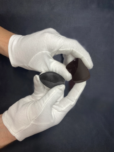 Окрас полимерных линз сплошной (серый, коричневый) + UV