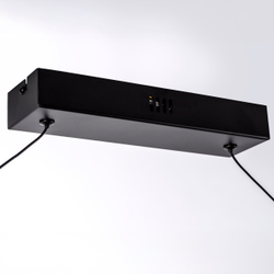 739297 Люстра PALLA 32W LED 1280LM ЧЕРНЫЙ 3000K