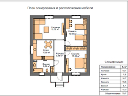 Проект Дома 80 кв. м К-59