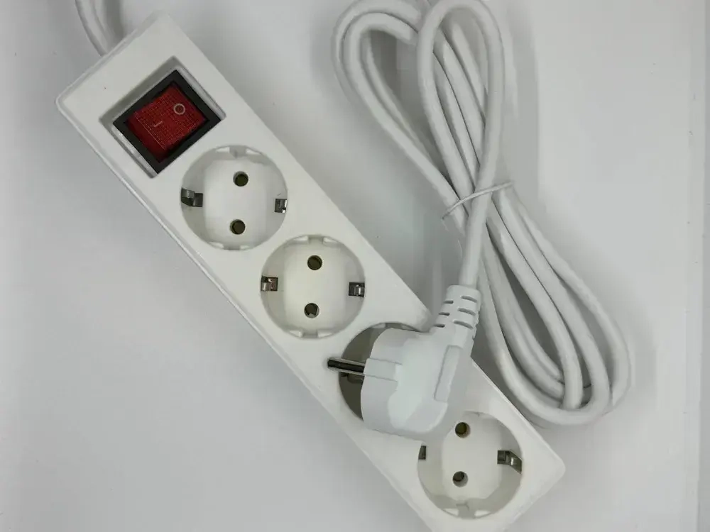 Удлинитель/Пилот Домашний 4х3м Белый